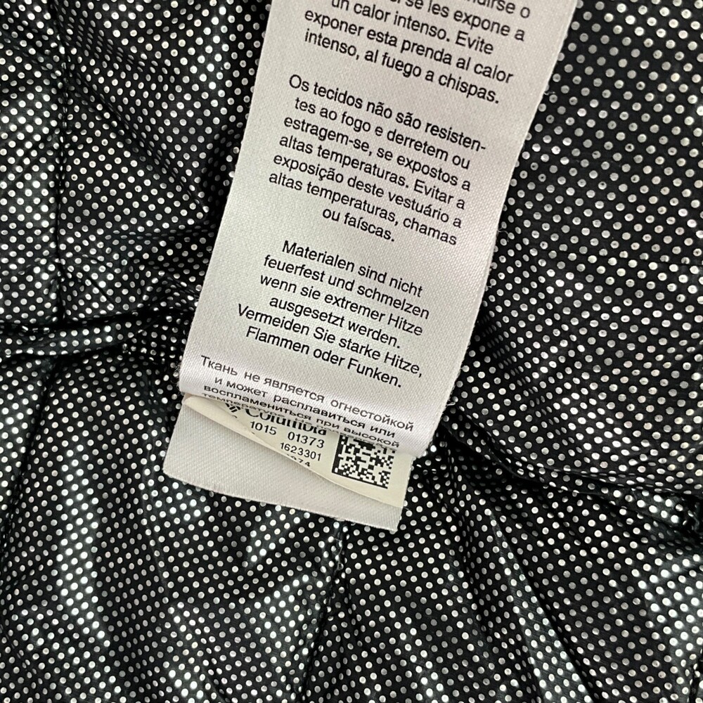 Columbia Size S Titanium Heatzone *READ* Omni-Heat 3D Jacket Black Hooded - Picture 15 of 15